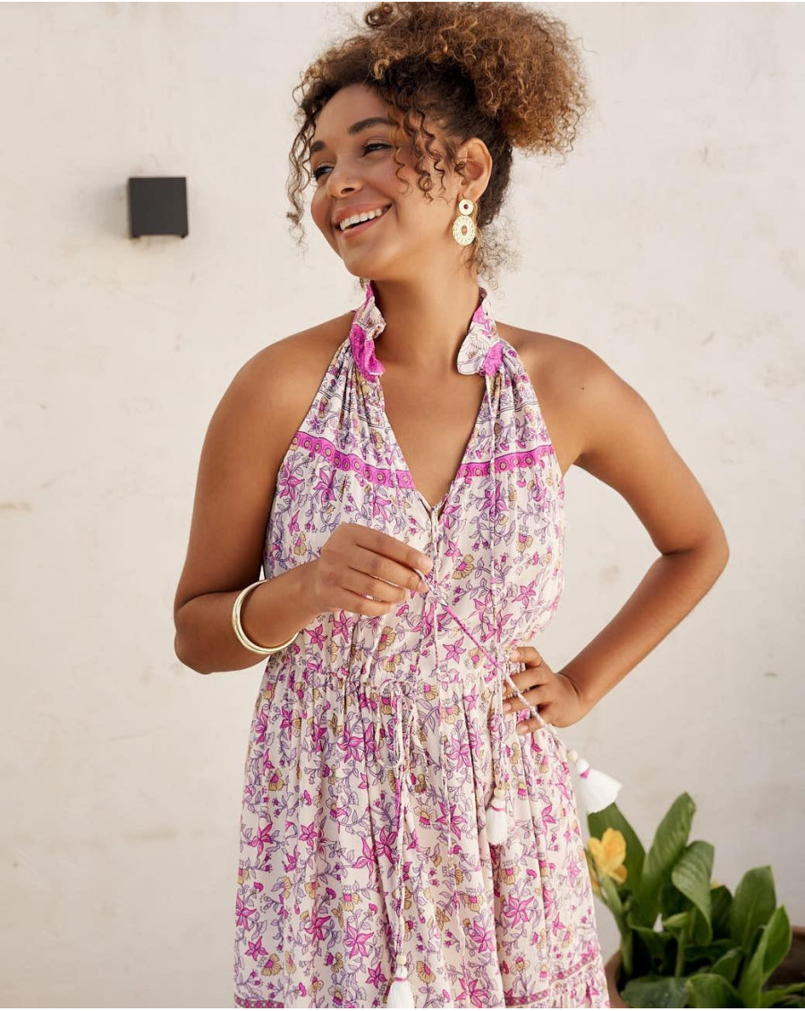 Halter Vera Dress | Spring Summer 2023 | Polin et Moi