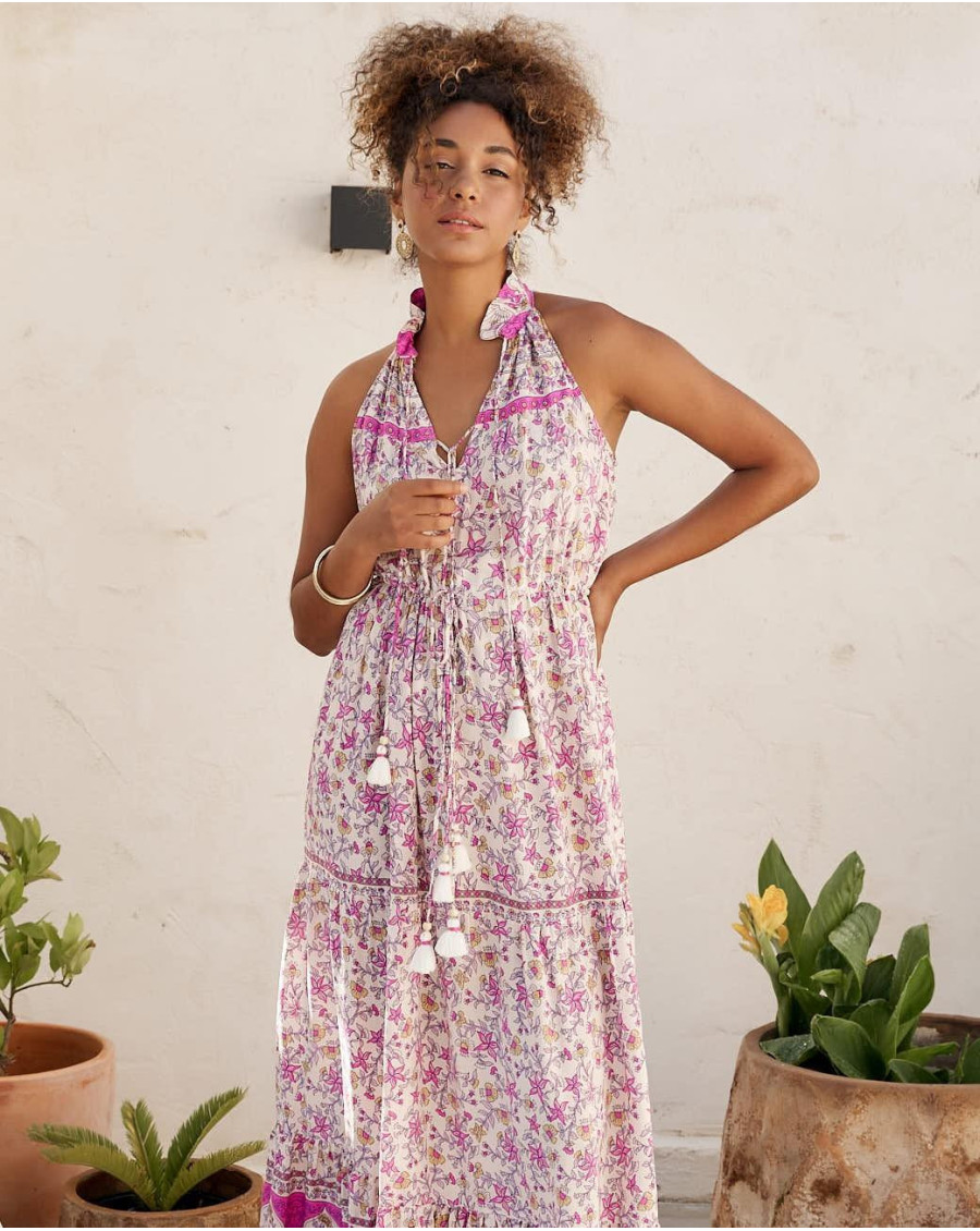 Halter Vera Dress | Spring Summer 2023 | Polin et Moi