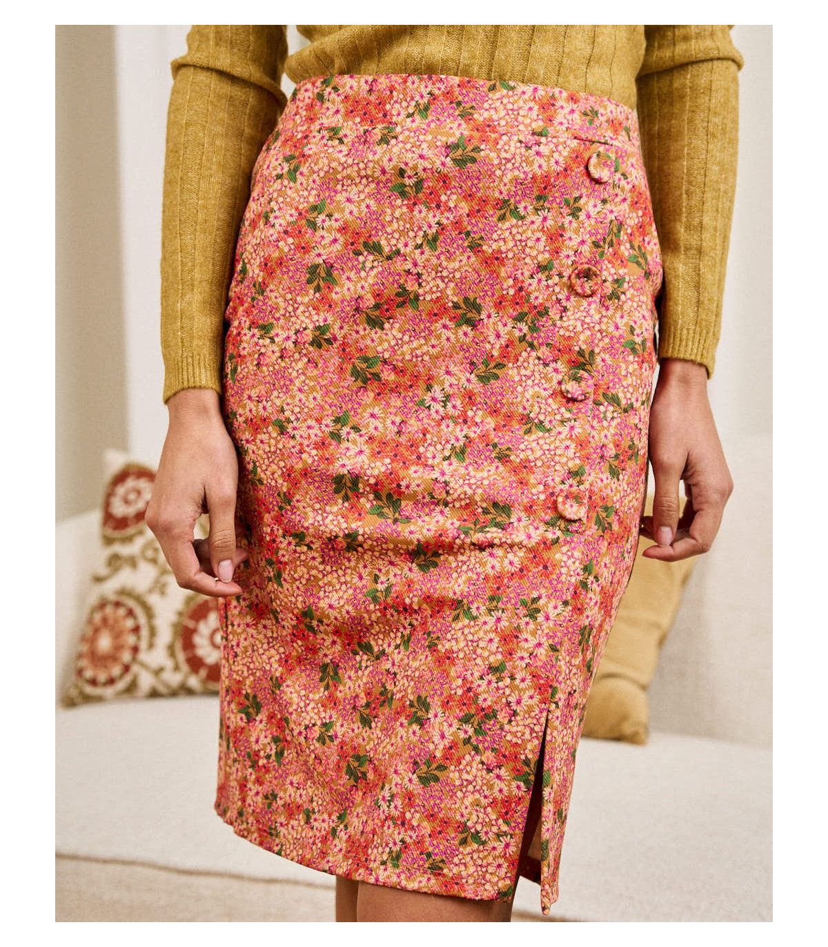 Gonna midi Adia | Autunno Inverno 2024 | Polin et Moi