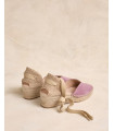 Rosima Pink Espadrille | Espadrilles | Footwear | Spring-Summer 2024 | Polín et moi