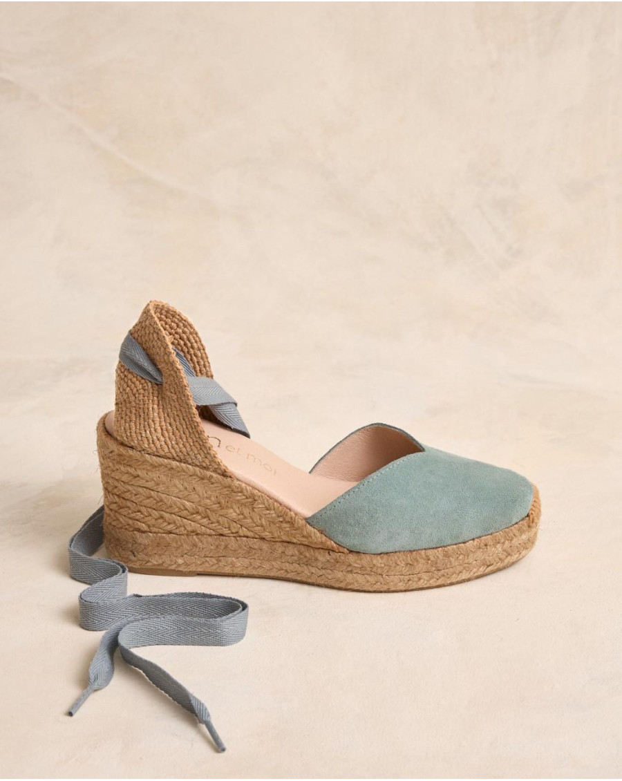 Lerene Ribbon Espadrille | Espadrilles | Footwear | Spring-Summer 2024 | Polín et moi
