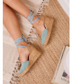 Lerene Ribbon Espadrille | Espadrilles | Footwear | Spring-Summer 2024 | Polín et moi