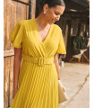 Robe plissée Elodi