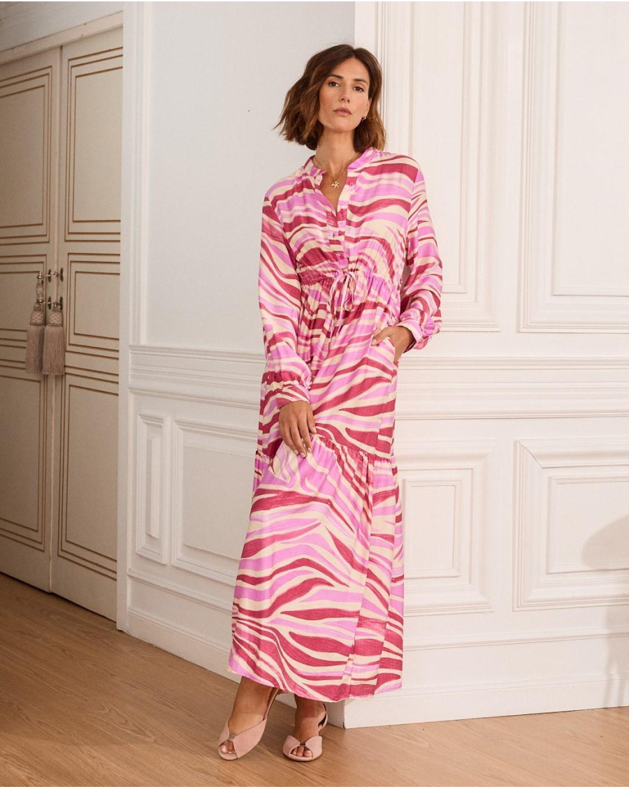 Robe Zebra Sharon | Robes | Printemps-Été 2025 | Polín et moi