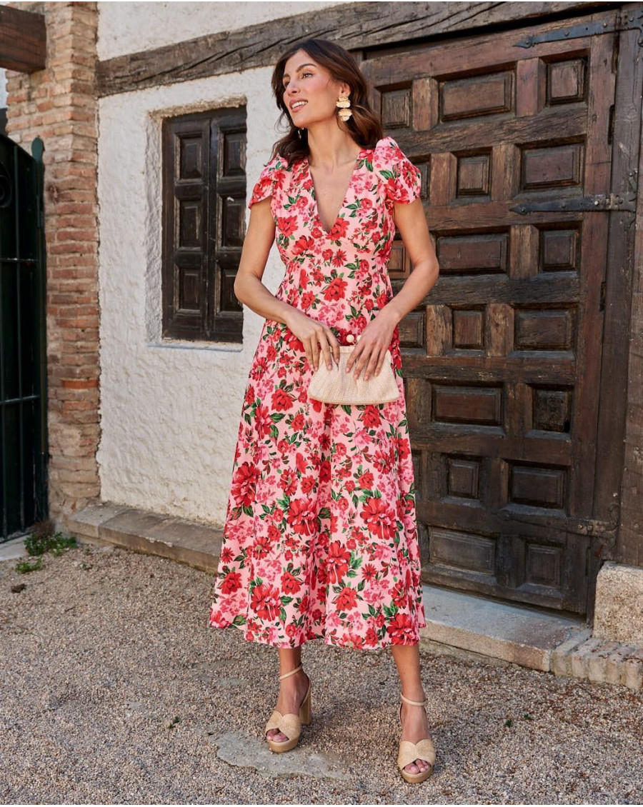 Abito Melanie Flower | Ospite 2024 | Polín et moi