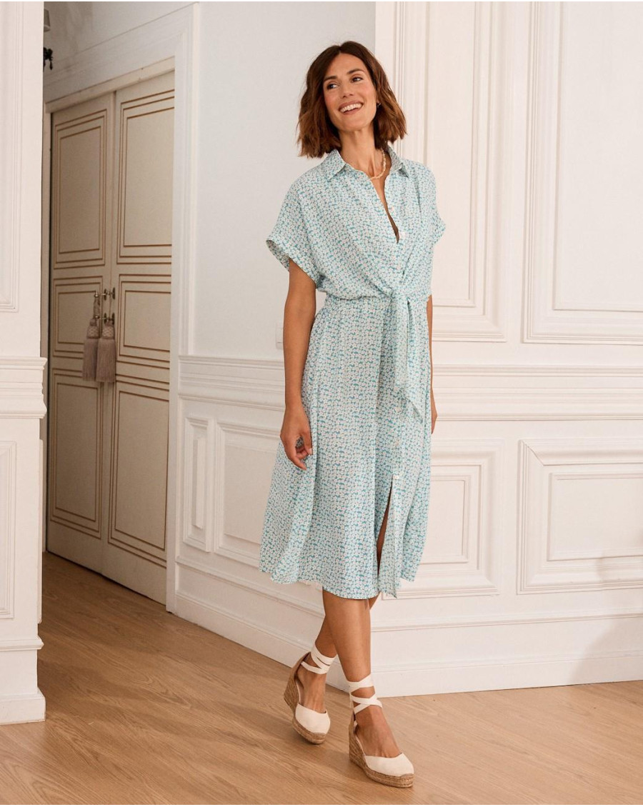 Riqueta Robe Midi | Robes et combinaisons | Printemps-Été 2024 | Polín et moi