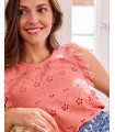 Top ruffle Mulan | T-Shirts & Tops | Spring-Summer 2025 | Polín et moi