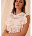 Catrina Blusa con volant