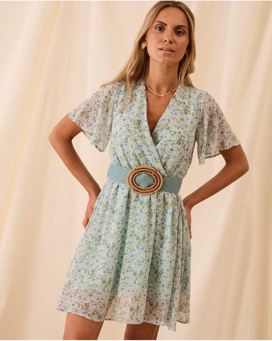 Robe courte Johaina | Robes et combinaisons | Printemps-Été 2024 | Polín et moi