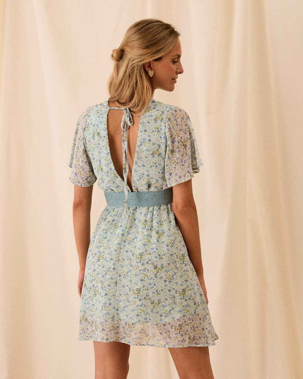 Robe courte Johaina | Robes et combinaisons | Printemps-Été 2024 | Polín et moi