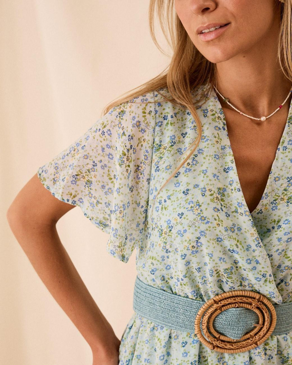 Robe courte Johaina | Robes et combinaisons | Printemps-Été 2024 | Polín et moi