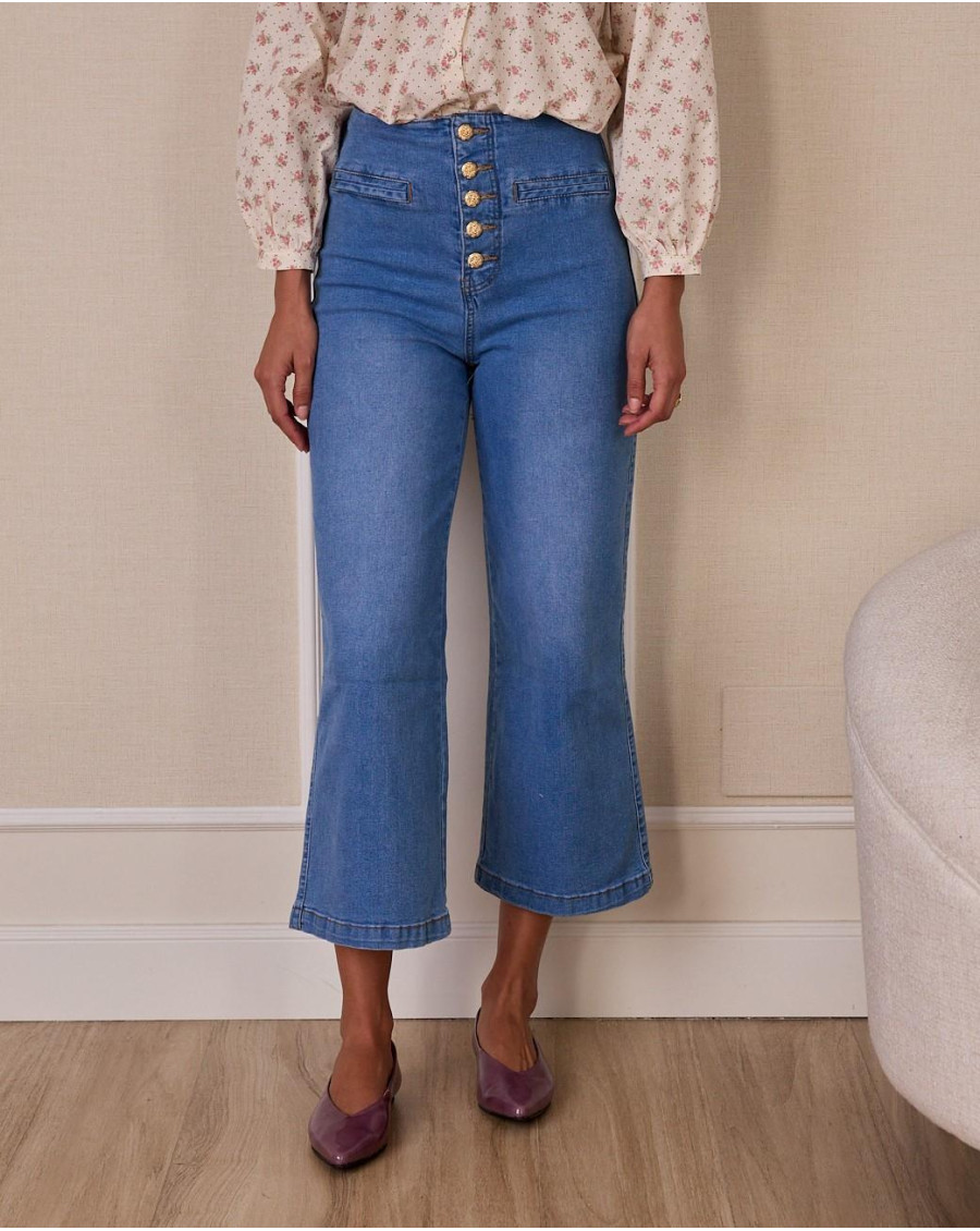 Pantalon en denim Corelia |Pantalons | Automne-Hiver 2024 | Polín et moi