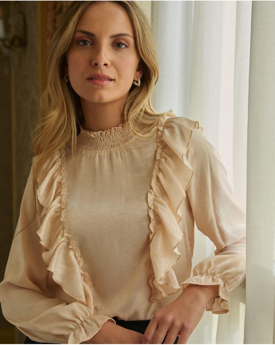Blouse ruffle Norma |Blouses & Shirts | Fall-Winter 2024 | Polín et moi