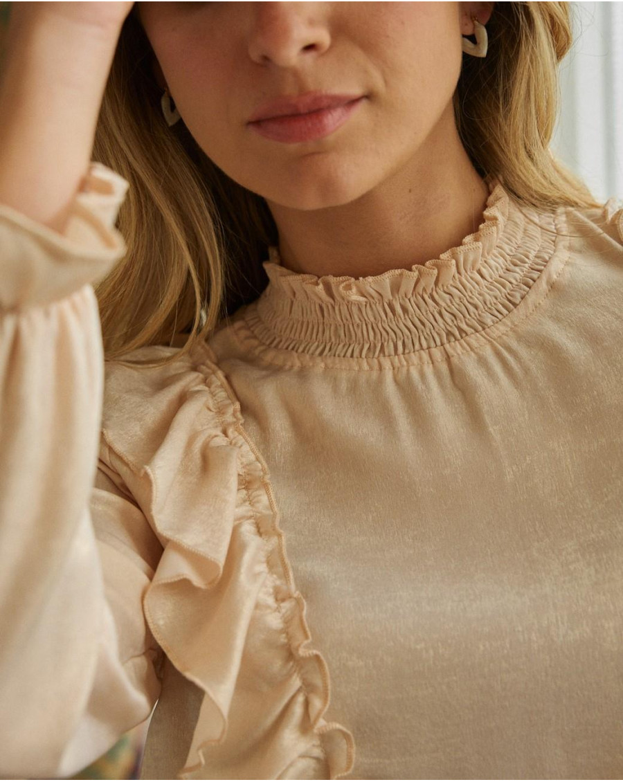 Blouse ruffle Norma |Blouses & Shirts | Fall-Winter 2024 | Polín et moi