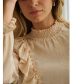 Blouse ruffle Norma |Blouses & Shirts | Fall-Winter 2024 | Polín et moi