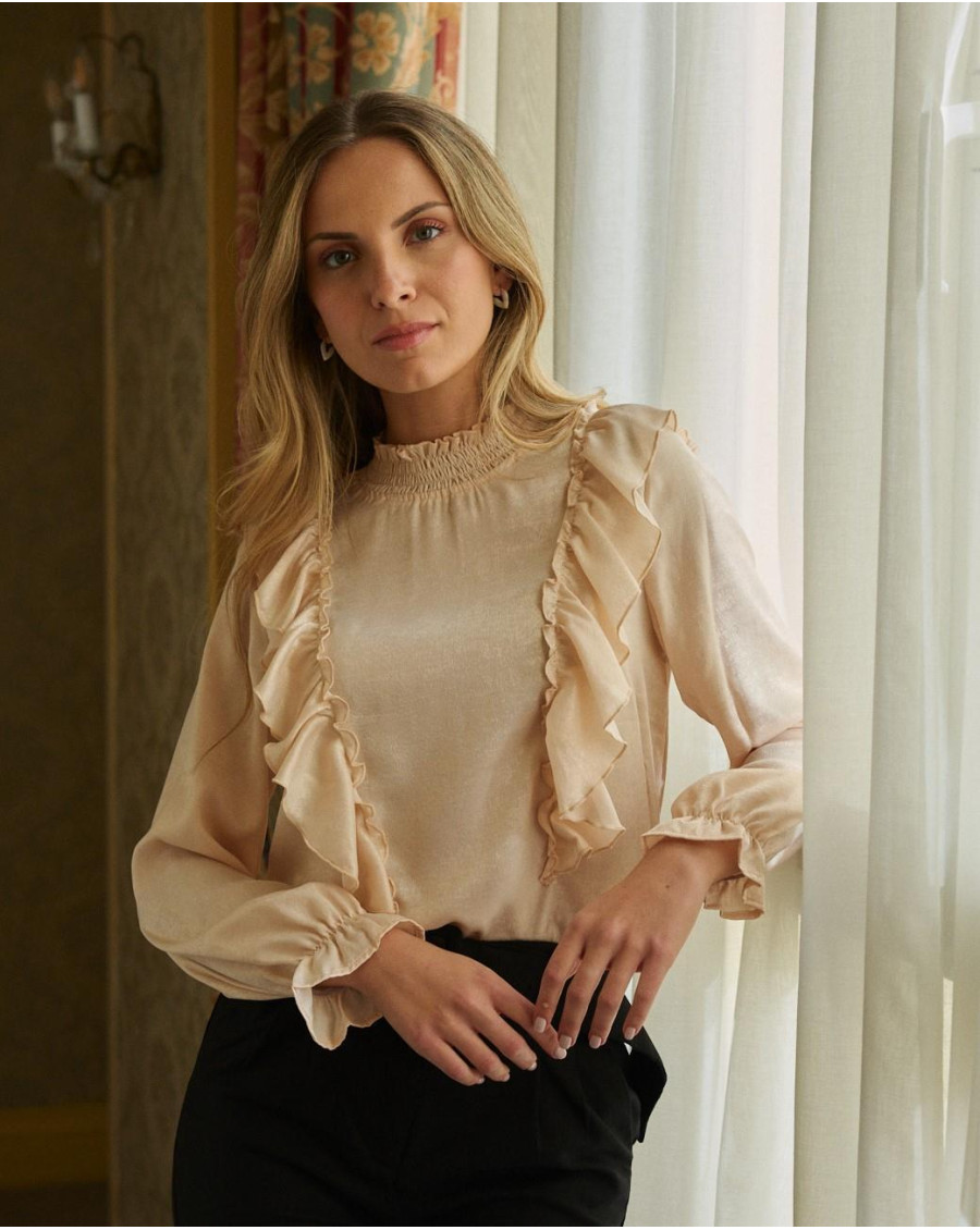 Blouse ruffle Norma |Blouses & Shirts | Fall-Winter 2024 | Polín et moi