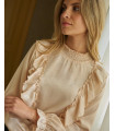 Blouse ruffle Norma |Blouses & Shirts | Fall-Winter 2024 | Polín et moi