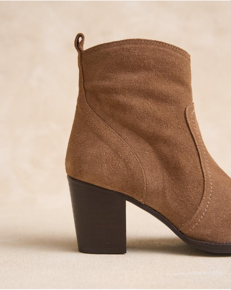 Stivali Corina in pelle scamosciata