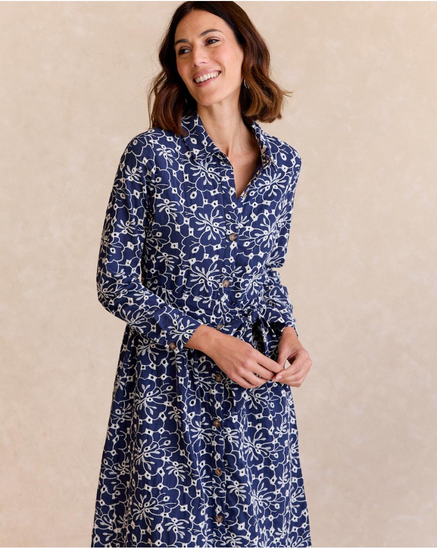 Isa Robe Brodée | Robes & Combinaisons | Automne-Hiver 2024 | Polín et moi