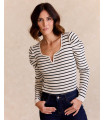 Pull rayé Lupita | Cardigans, Cardigans & Pulls | Automne-Hiver 2024 | Polín et moi
