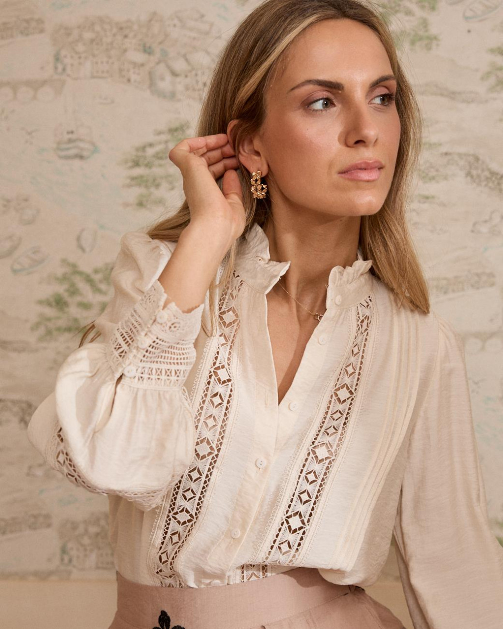 Camisa Cassie Bordada | Blusas & Camisas | Primavera-Verão 2025 | Polín et moi