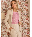 Margot Ecru Blazer | Jackets & Blazers | Spring-Summer 2025 | Polín et moi