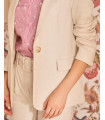 Margot Ecru Blazer | Jackets & Blazers | Spring-Summer 2025 | Polín et moi