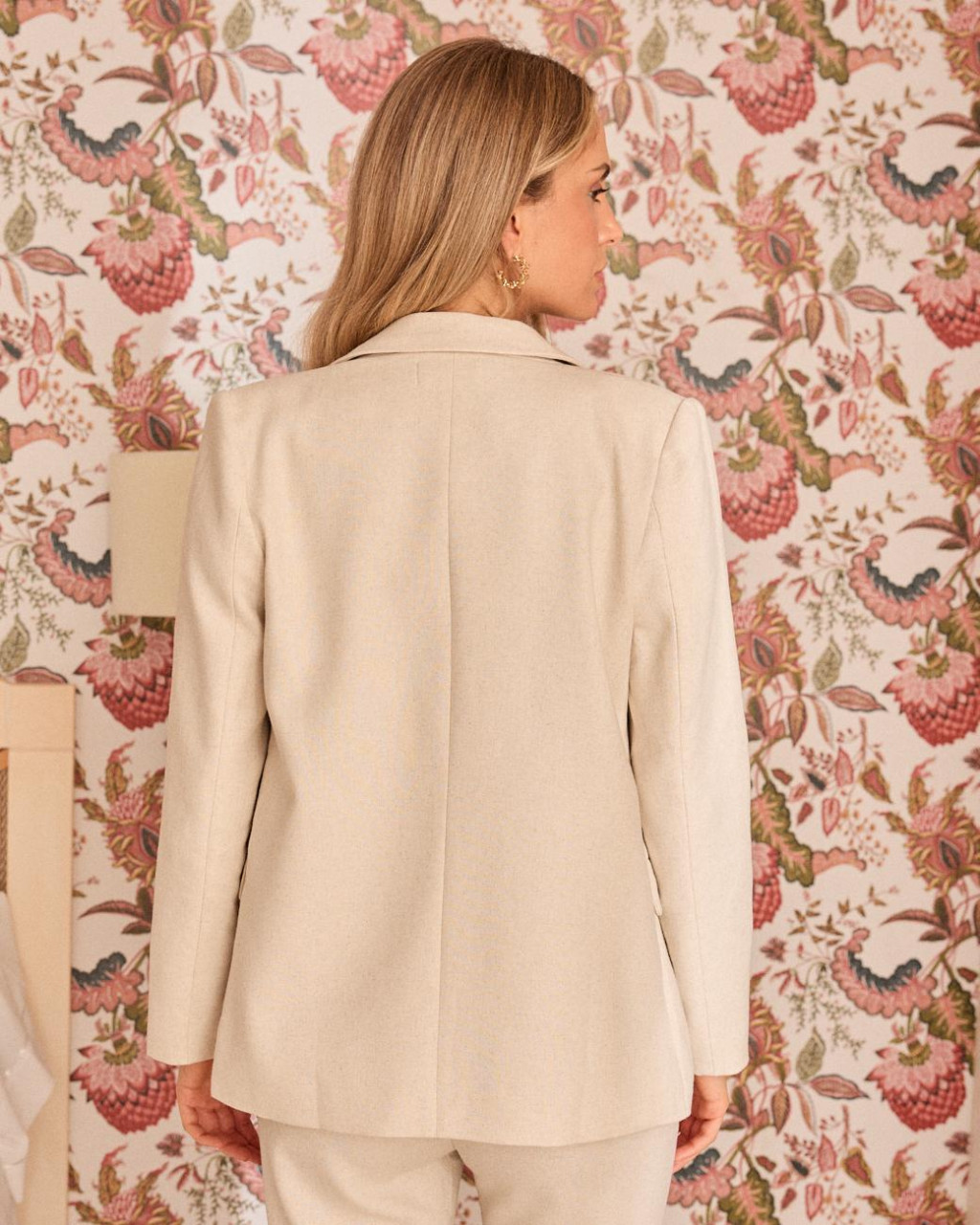 Margot Ecru Blazer | Jackets & Blazers | Spring-Summer 2025 | Polín et moi