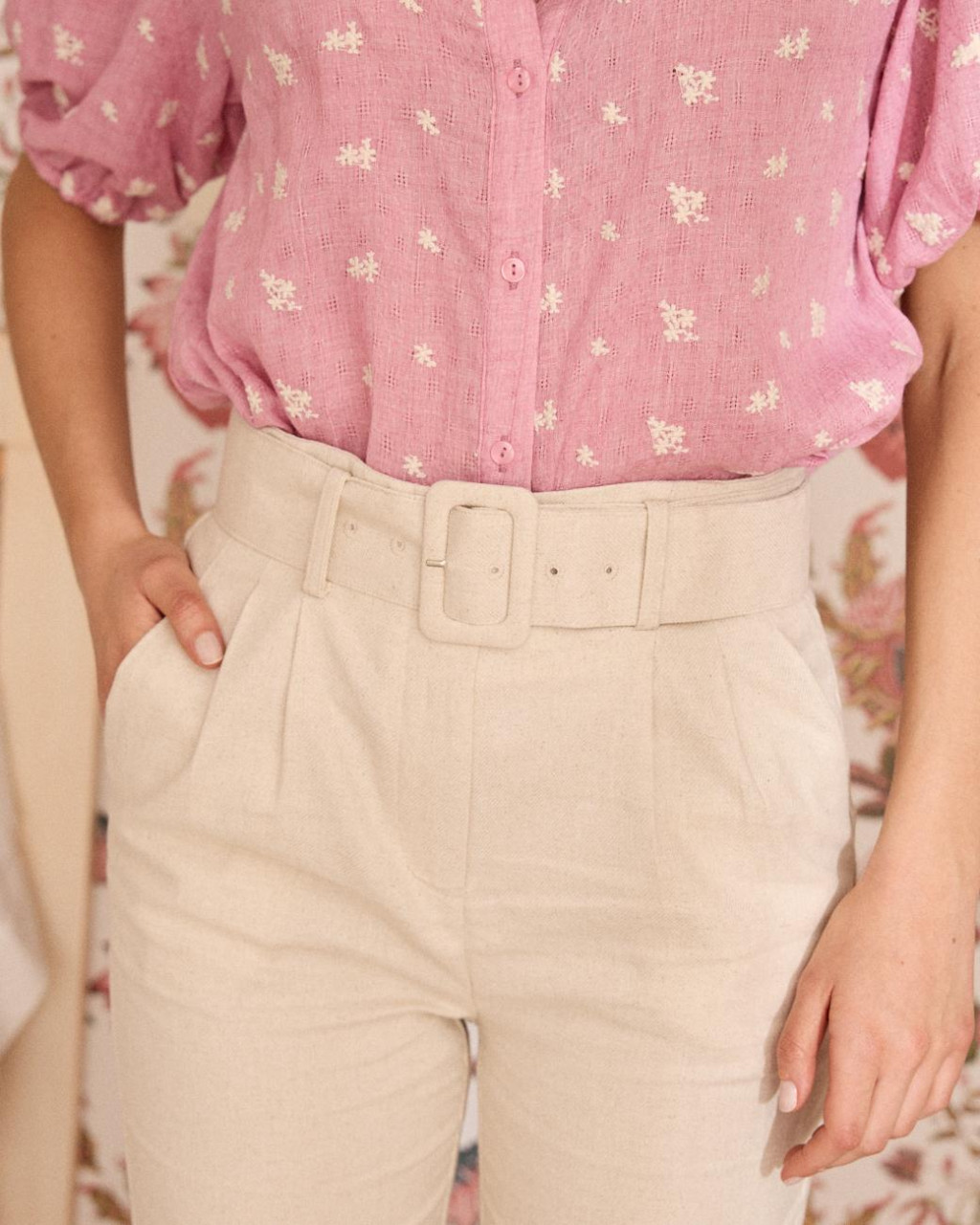 Bianca Belt Pants | Pants | Spring-Summer 2025 | Polín et moi