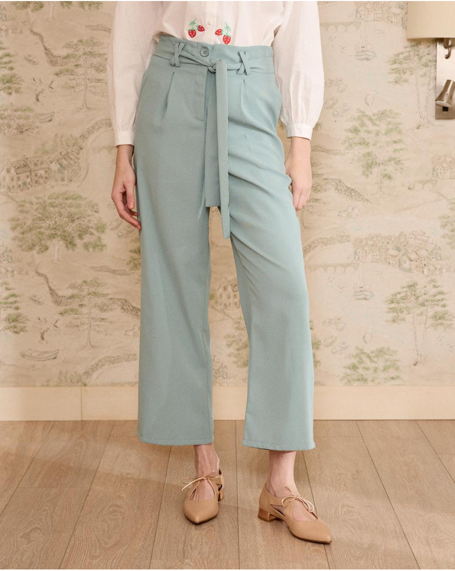 Calças Quelina Bow | Calças | Primavera-Verão 2025 | Polín et moi