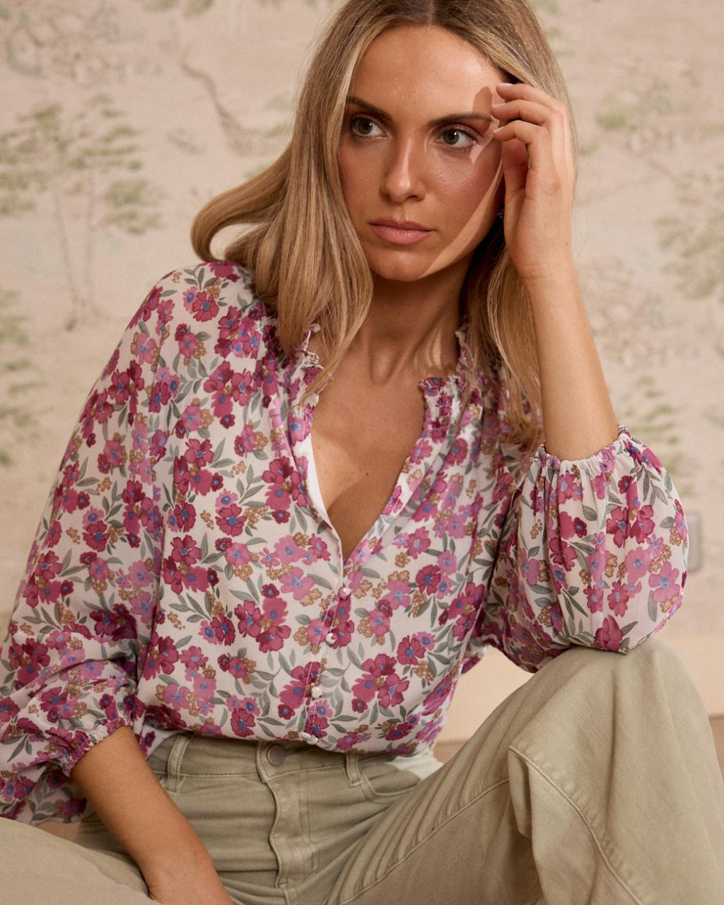 Chemise Rita Flowers | Chemisiers et chemises | Printemps-Été 2025 | Polín et moi