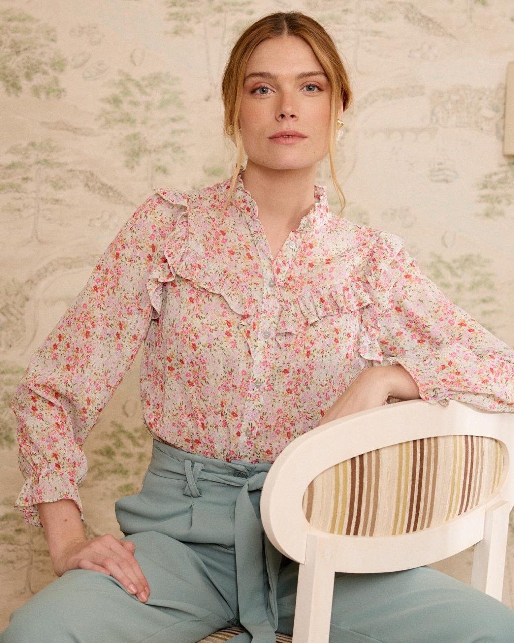 Orian Blusa Con Volant | Camicette & Camicie | Primavera-Estate 2025 | Polín et moi