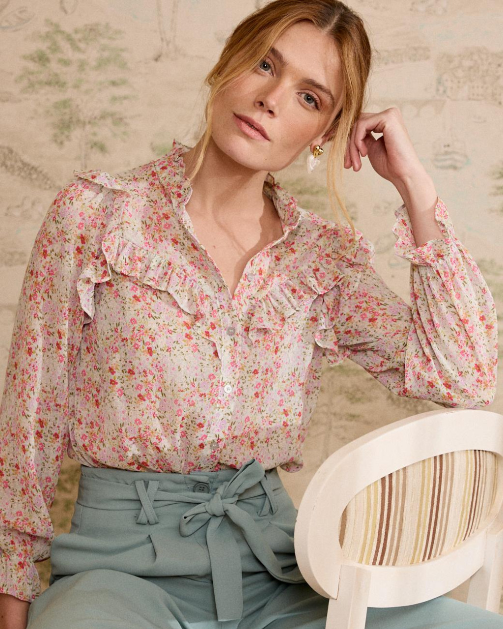 Orian Blusa Con Volant | Camicette & Camicie | Primavera-Estate 2025 | Polín et moi