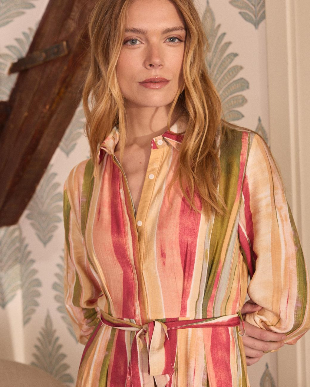 Abito Midi Naelia A Righe | Abiti e tute | Primavera-Estate 2025 | Polín et moi