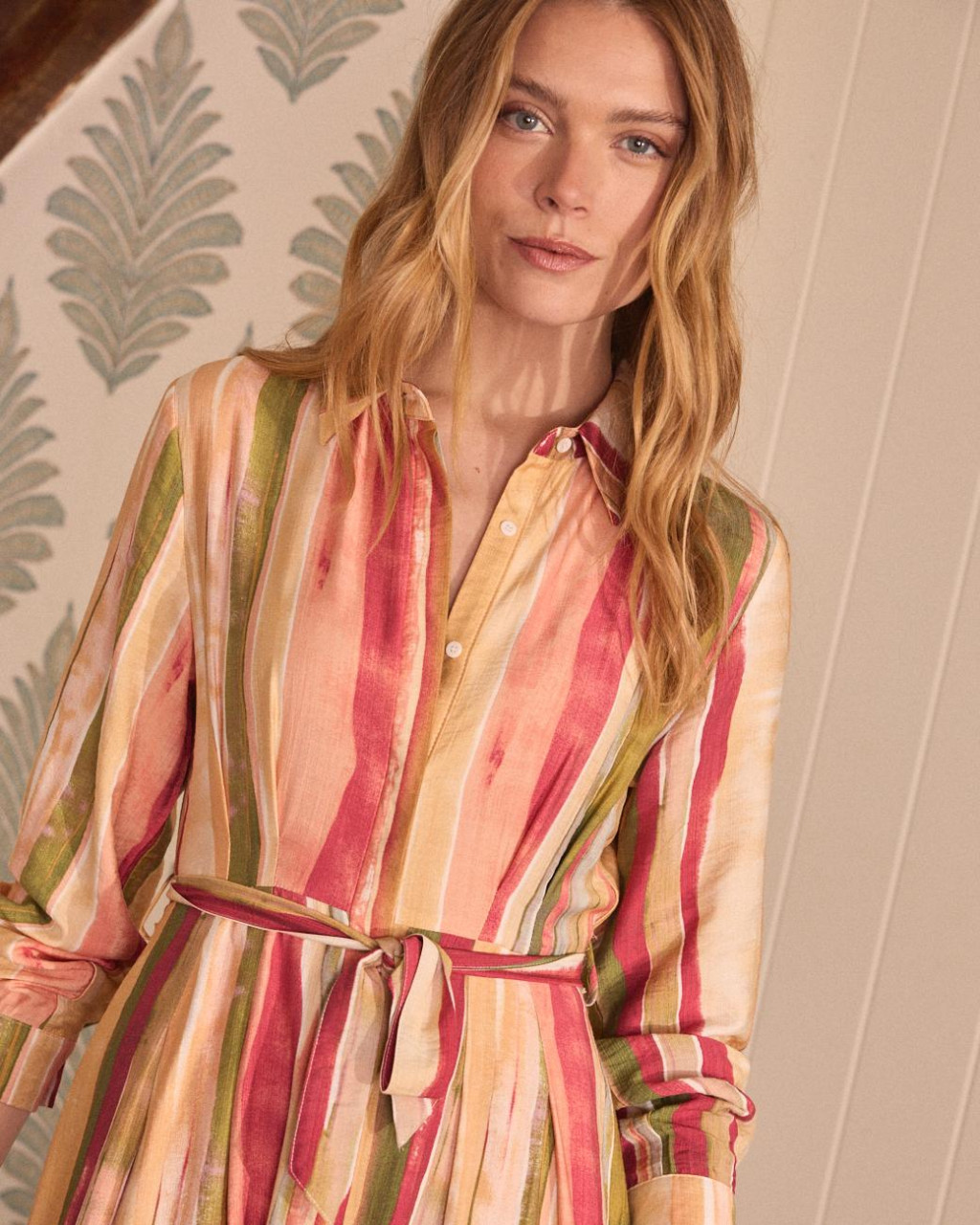 Abito Midi Naelia A Righe | Abiti e tute | Primavera-Estate 2025 | Polín et moi