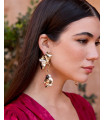 Tulipe Long Earrings | Guest | Spring-Summer 2025 | Polín et Moi
