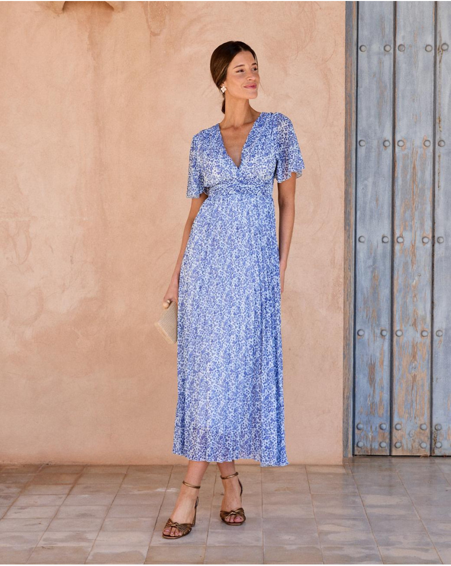 Vestido Estampado Tiziana | Invitada | Primavera- Verano 2025 | Polín et Moi