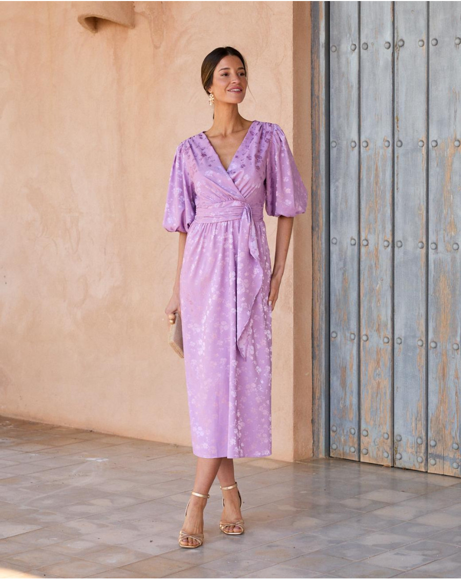 Vestido Escote Benedetta | Invitada | Primavera- Verano 2025 | Polín et Moi