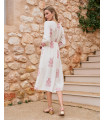 Robe mi-longue Mel | Robes & Combinaisons | Printemps-Été 2025 | Polín et moi