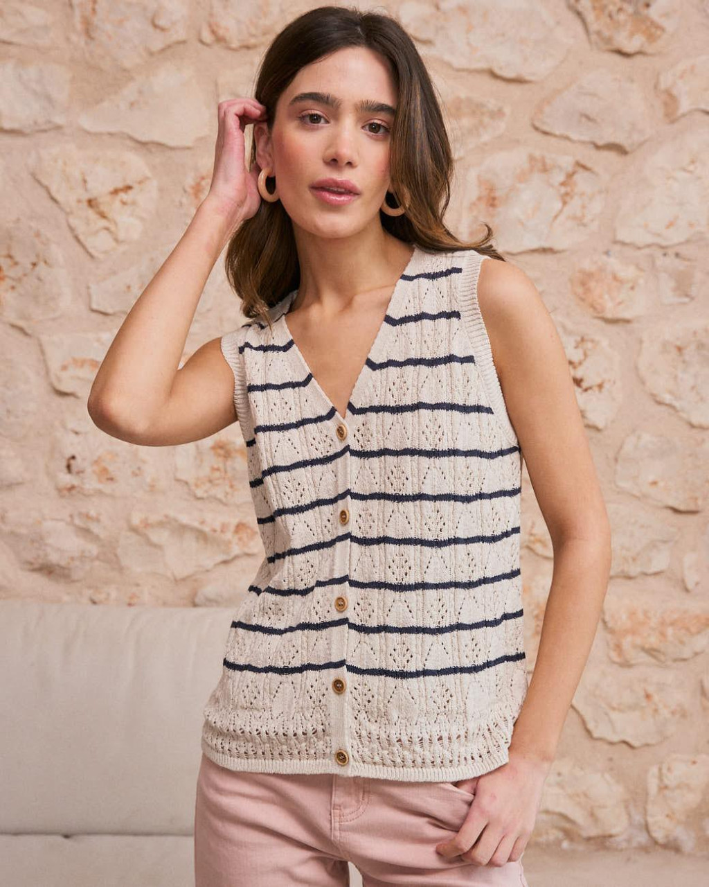 Haut rayé Lea | T-shirts et hauts | Printemps-Été 2025 | Polín et moi