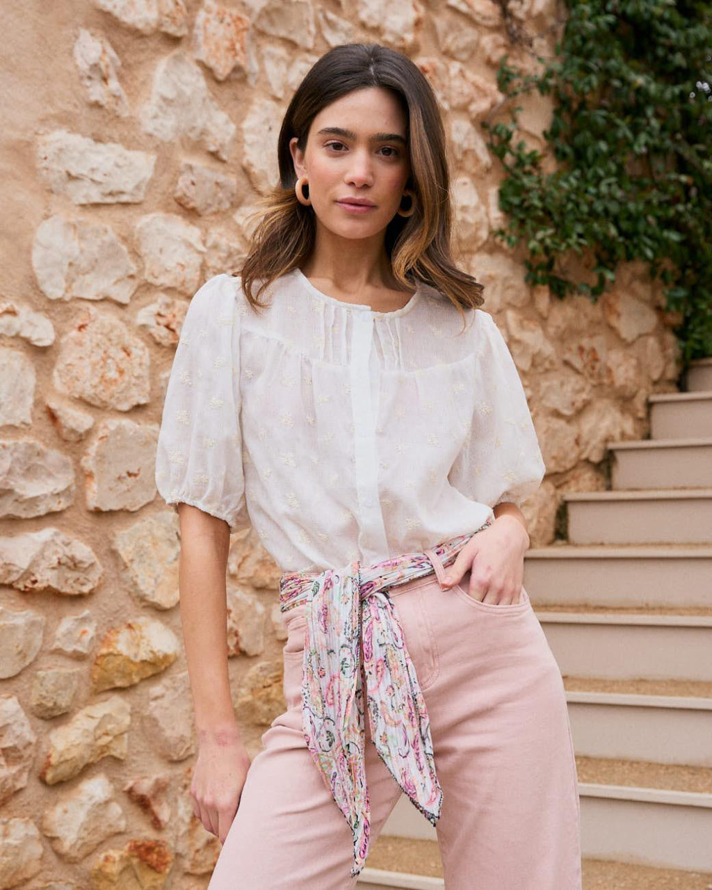 Camicia con ricamo Lua | Camicette & Camicie | Primavera-Estate 2025 | Polín et moi