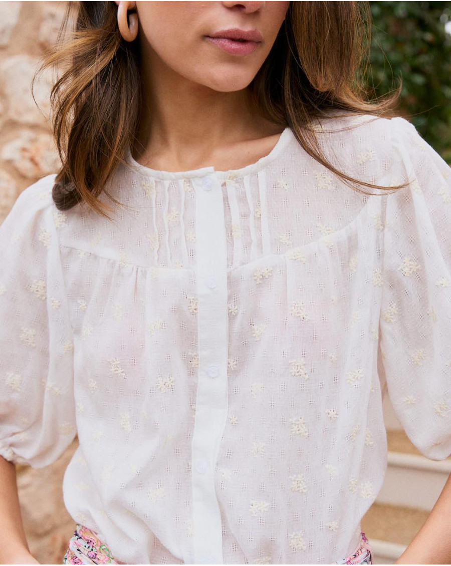 Camicia con ricamo Lua | Camicette & Camicie | Primavera-Estate 2025 | Polín et moi