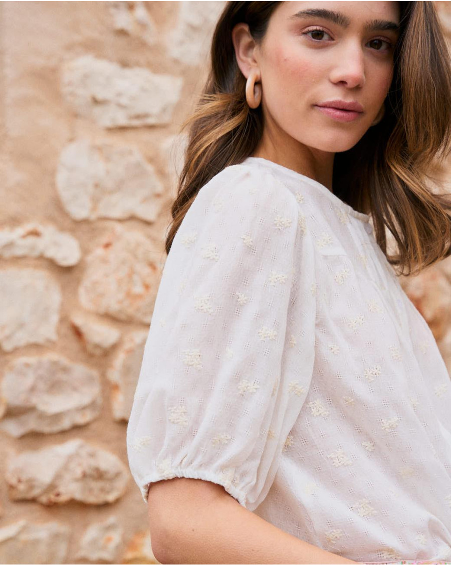Camicia con ricamo Lua | Camicette & Camicie | Primavera-Estate 2025 | Polín et moi