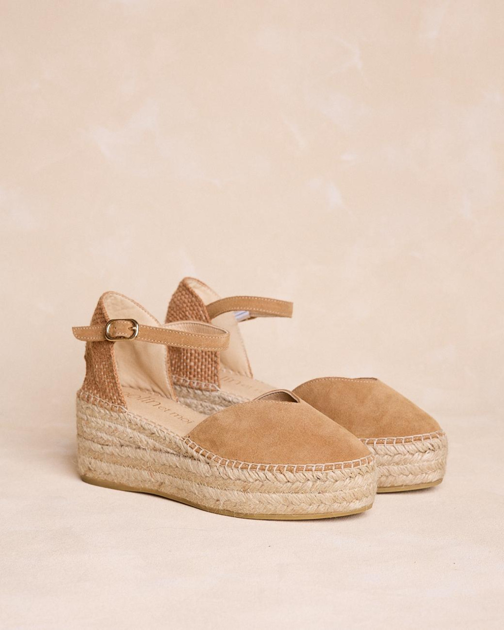 Aurelina Espadrillas Taupe | Primavera Estate 2025 | Polín et Moi