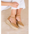 Aurelina Espadrillas Taupe | Primavera Estate 2025 | Polín et Moi