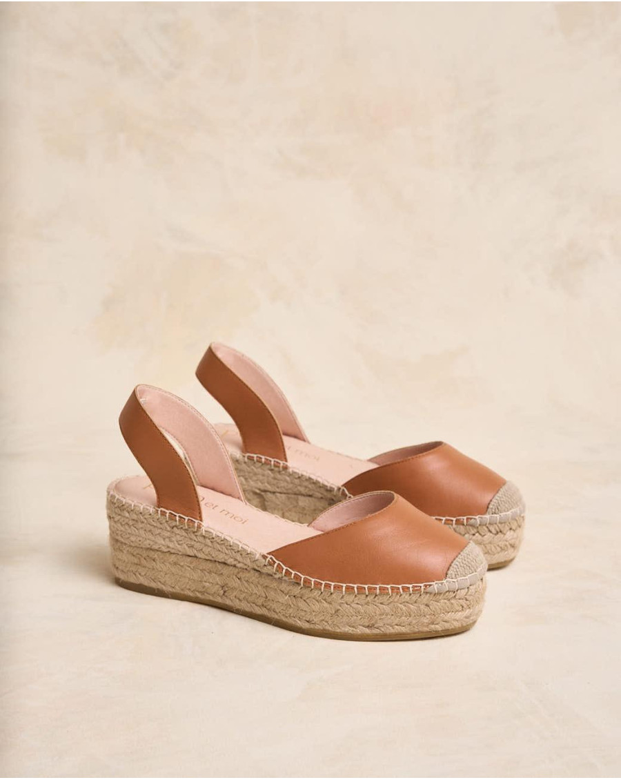 Fede Leather Espadrille | Spring Summer 2025 | Polín et Moi