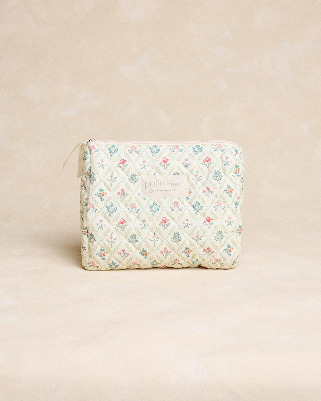 Medium Toiletry Bag Flowers Lumira | Spring Summer 2025 | Polín et Moi