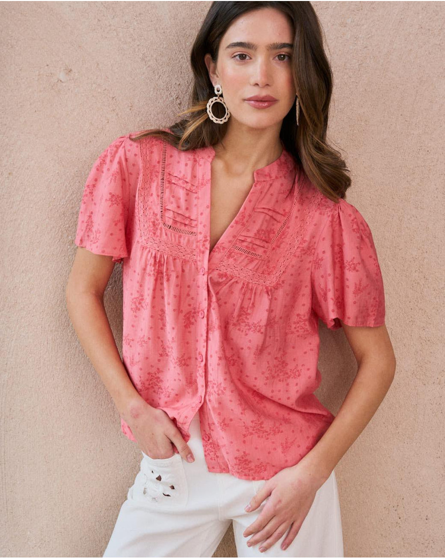 Blusa con ricamo Niméa | Camicette & Camicie | Primavera-Estate 2025 | Polín et moi