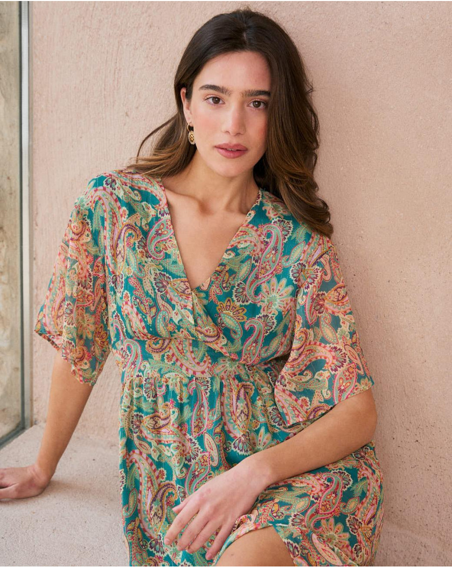 Robe longue Olivette | Robes & Combinaisons | Printemps-Été 2025 | Polín et moi