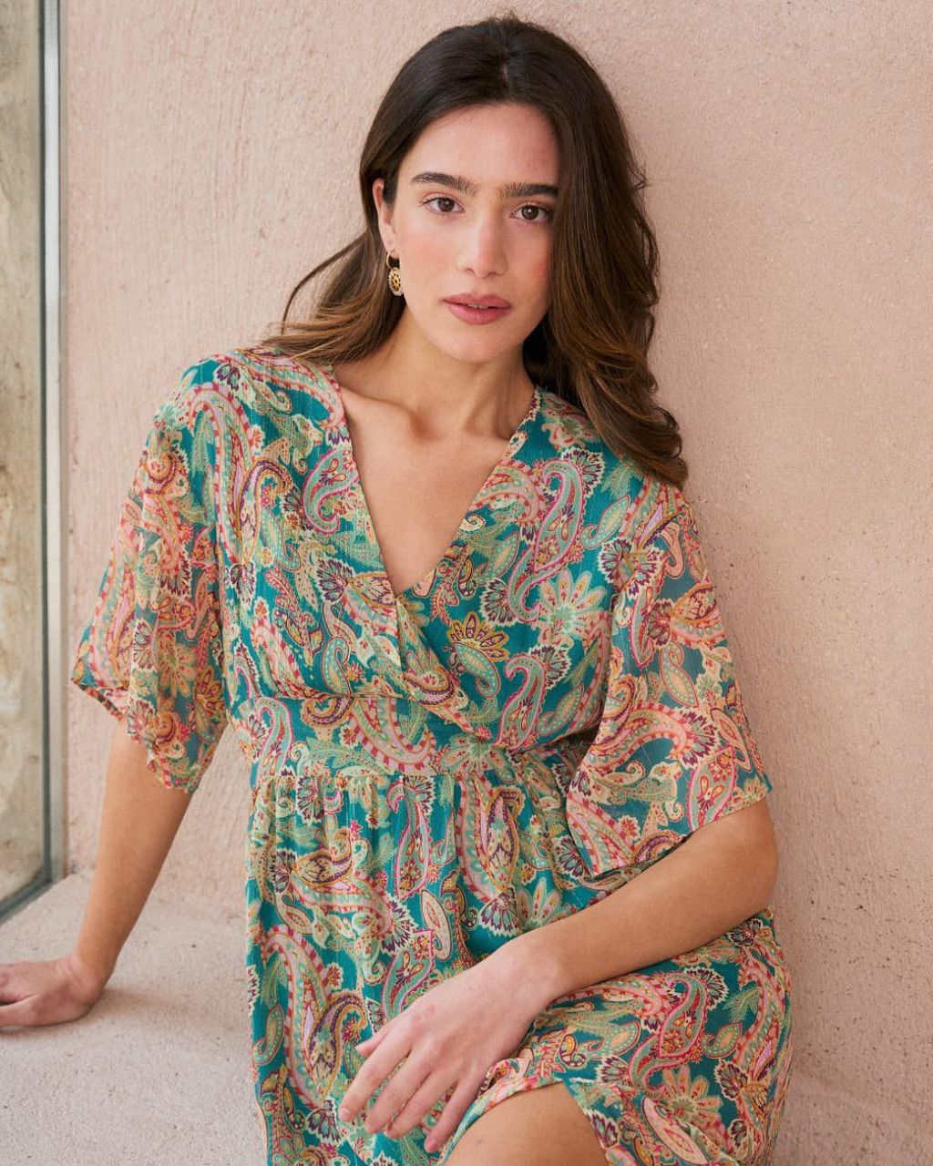 Robe longue Olivette | Robes & Combinaisons | Printemps-Été 2025 | Polín et moi